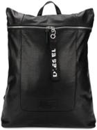 Diesel Shiny Backpack - Black