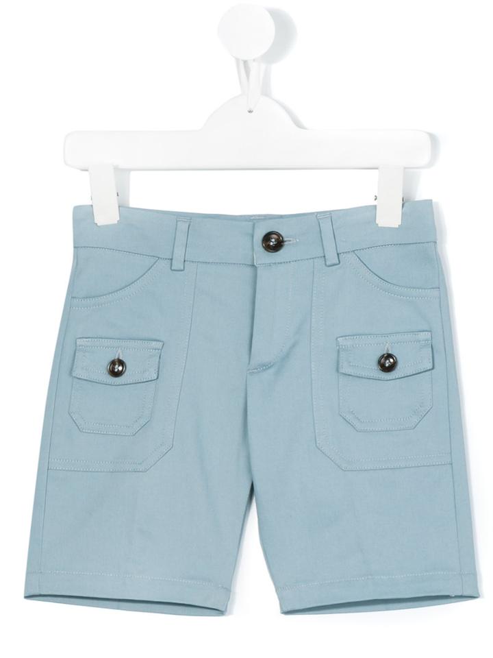 Gucci Kids - Casual Shorts - Kids - Cotton/spandex/elastane - 6 Yrs, Blue