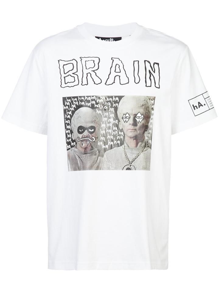 Haculla Hac On The Brain T-shirt - White