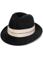 Borsalino Trilby Decor Hat - Black