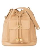 Chanel Vintage Drawstring Shoulder Bag - Brown