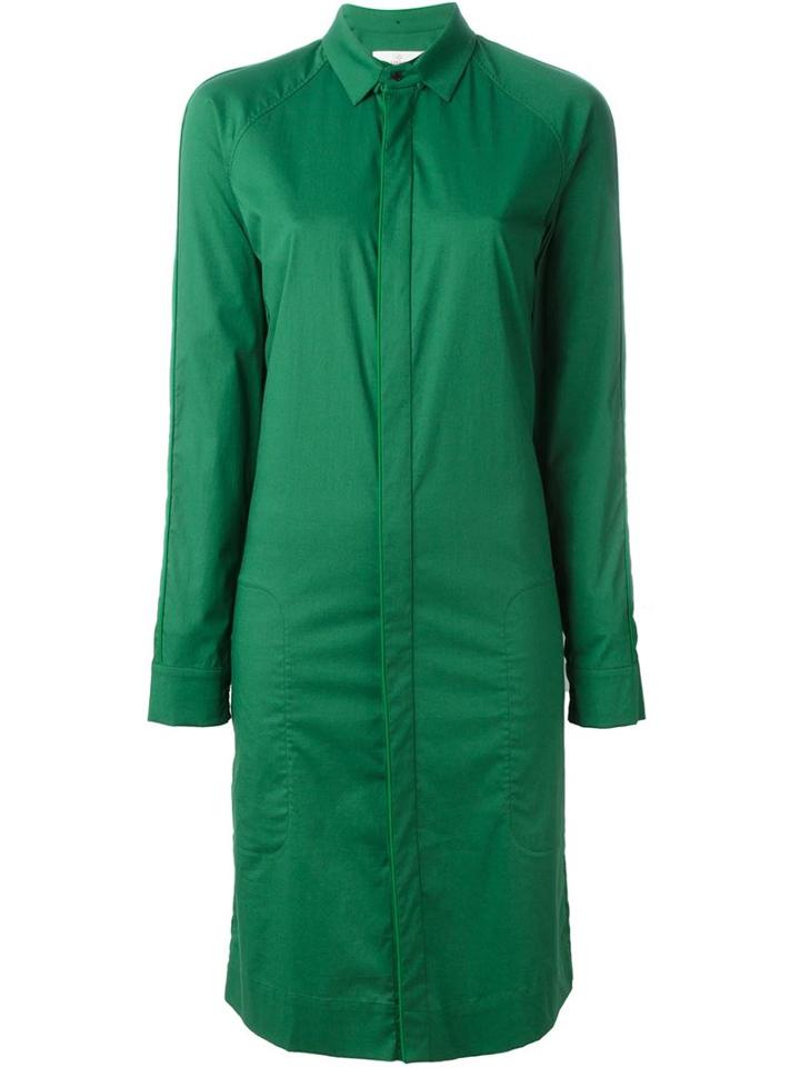 A.f.vandevorst '161 Dynasty' Dress, Women's, Size: 34, Green, Cotton/spandex/elastane