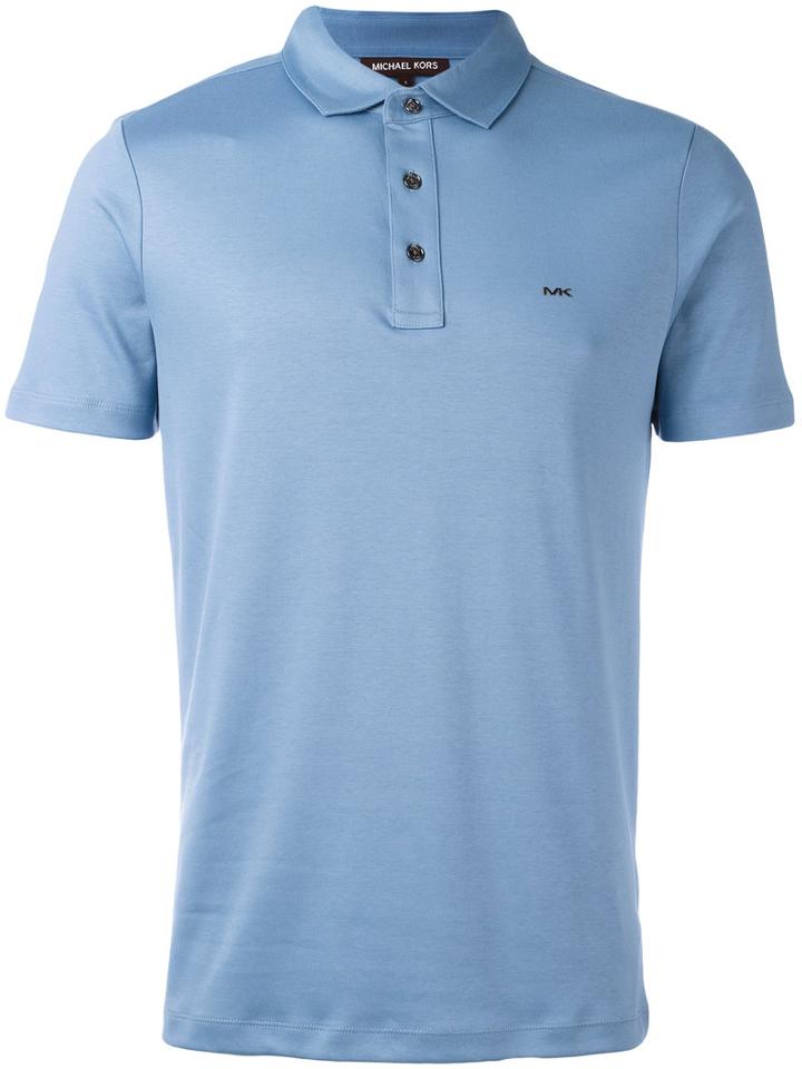 Michael Kors - Classic Polo Top - Men - Cotton - Xxxl, Blue, Cotton