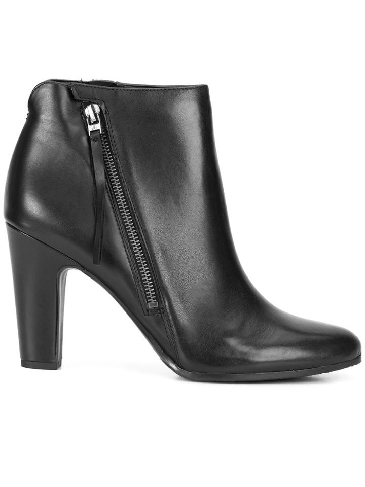 Sam Edelman Side Zipped Booties - Black