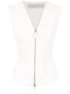 Gloria Coelho Knit Vest - White