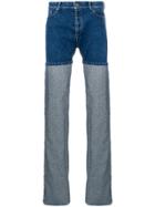 Y / Project Inside Out Style Jeans - Blue
