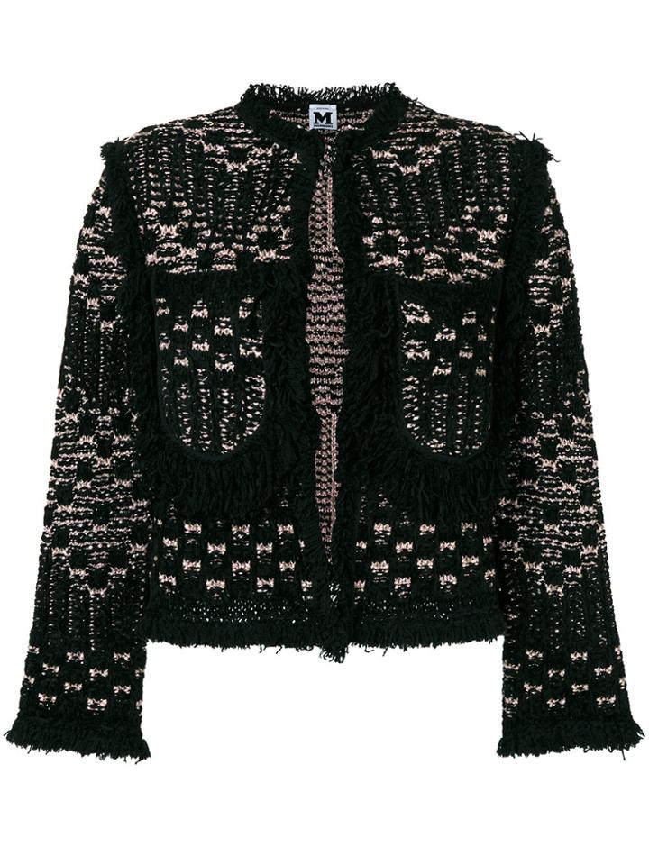 M Missoni Tweed Jacket - Black