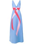 Gucci Bow Detail Dress - Blue