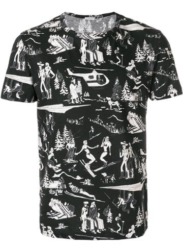 Moncler Giro Crewneck T-shirt - Black