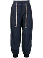Vivienne Westwood Loose Embroidered Trousers - Blue
