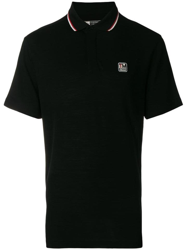 Z Zegna Black Techmerino&trade; Piquet Polo Shirt