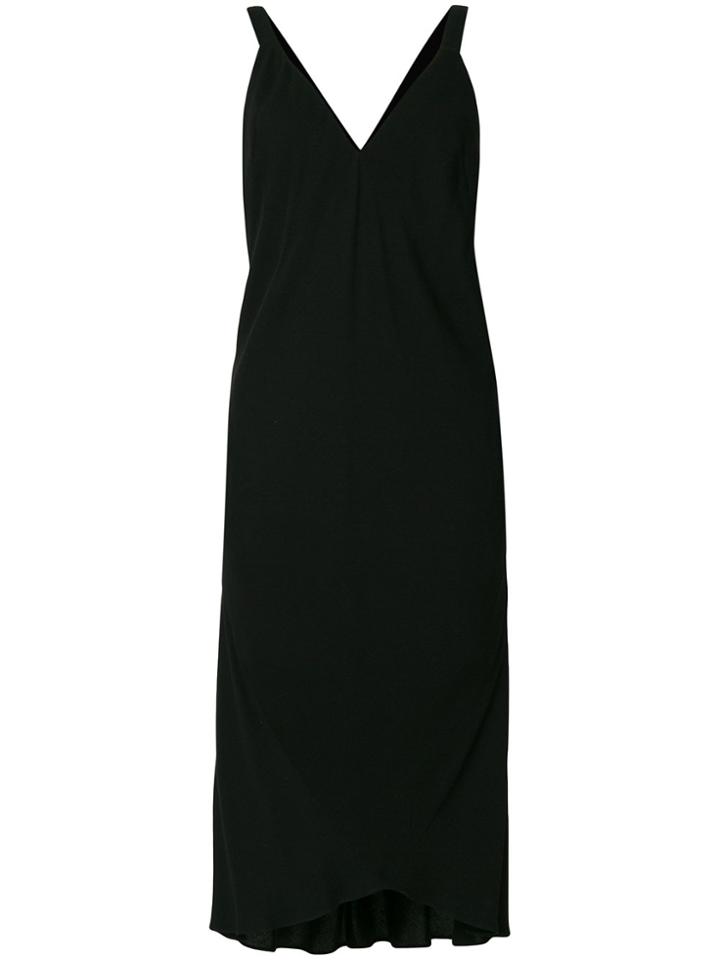 Haider Ackermann V-neck Sleeveless Dress - Black