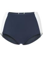 Tory Burch Lipsi High Waisted Bikini Bottoms - Blue