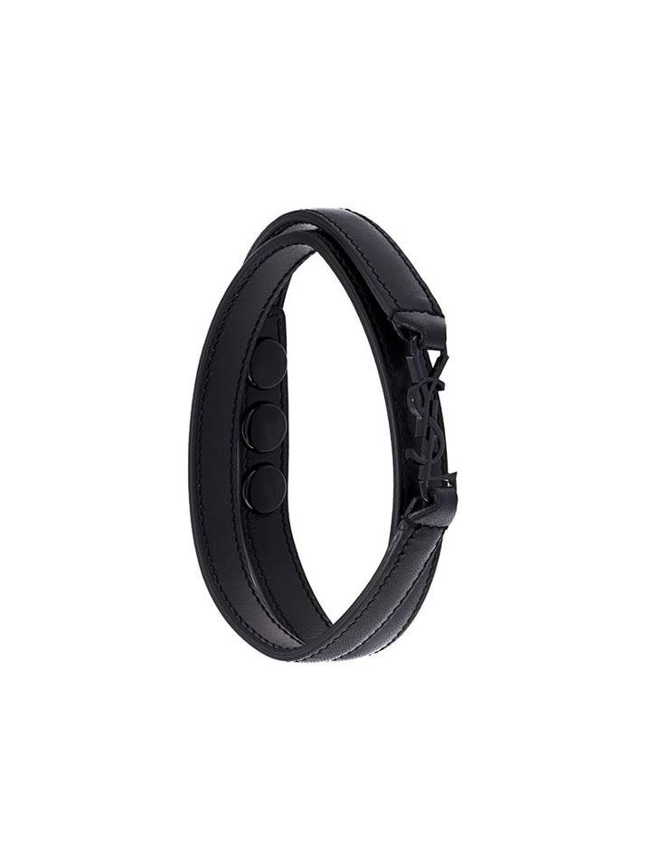 Saint Laurent Double Wrap Bracelet