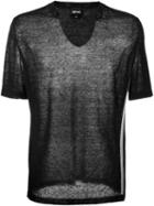 Just Cavalli Semi Sheer Knit Top