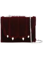 Marco De Vincenzo Chain Strap Shoulder Bag, Women's, Red
