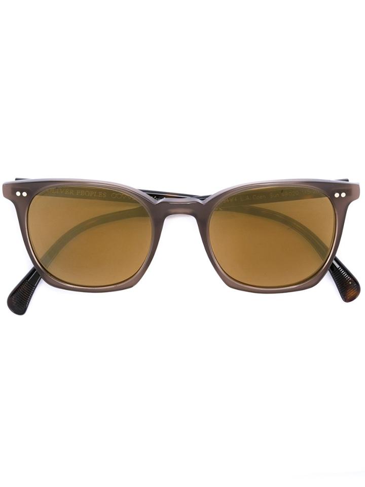 Oliver Peoples L.a. Coen Sunglasses - Brown
