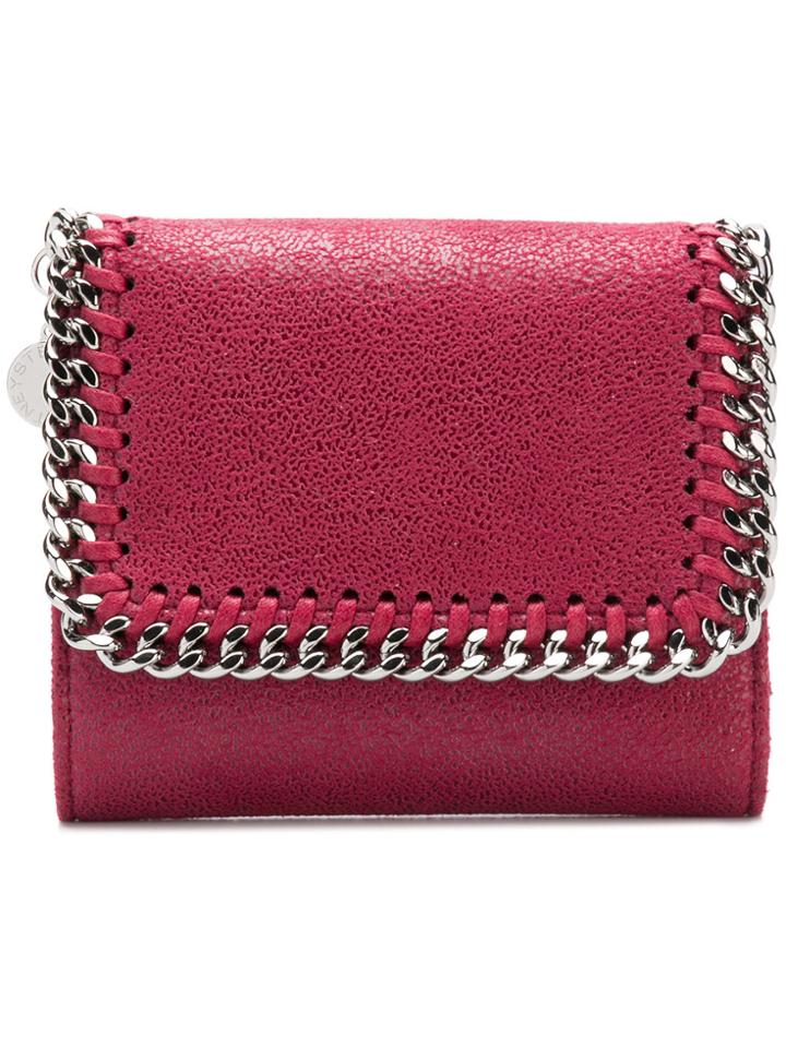 Stella Mccartney Silver-tone Hardware Purse - Red