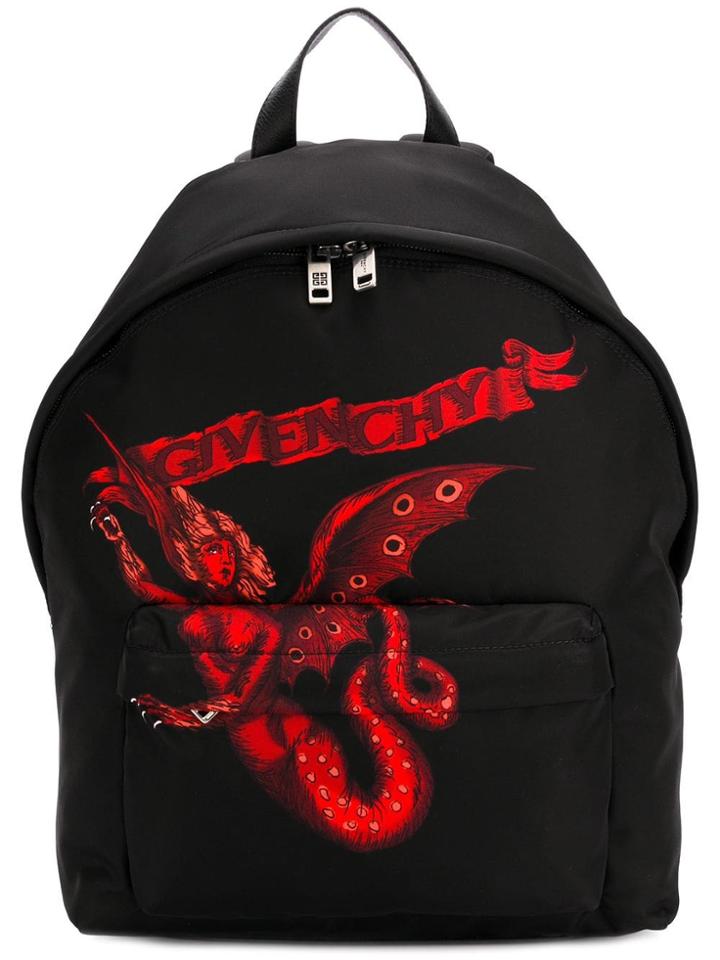 Givenchy Winged Beast Backpack - Black
