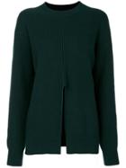 Proenza Schouler Split Hem Sweater - Green