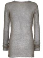 Rick Owens - Crew Neck Jumper - Men - Polyamide/alpaca - L, Grey, Polyamide/alpaca