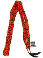 Roberto Cavalli - Leopard Print Scarf - Women - Silk - One Size, Yellow/orange, Silk