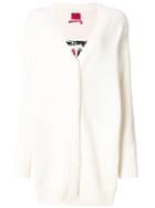 Moncler Gamme Rouge Long Line Cardigan - White