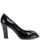 Fendi Pre-owned Buckle Detail Pumps - Black
