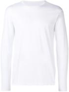 Z Zegna Longsleeved T-shirt - White