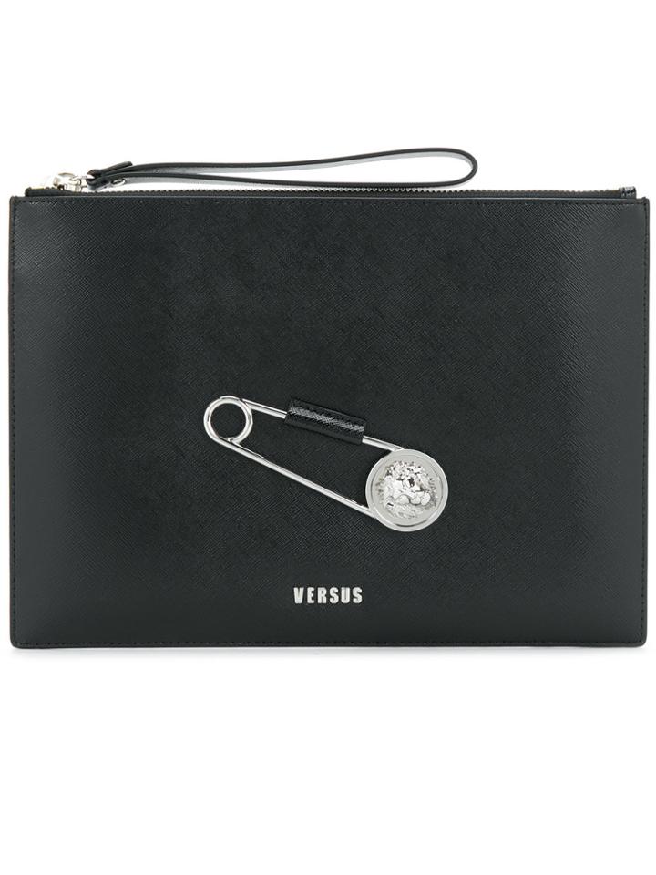 Versus Oversized Pin Clutch - Black