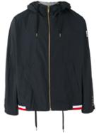 Moncler Gamme Bleu - Logo Patch Hooded Jacket - Men - Polyamide/polyester/cupro - 2, Blue, Polyamide/polyester/cupro