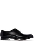 Grenson Alwin Leather Oxford Shoes - Black