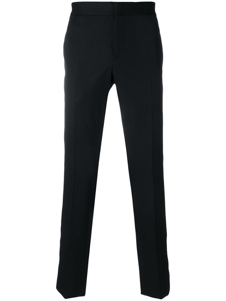 Saint Laurent Tuxedo Trousers - Black