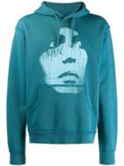 Misbhv The Screen Print Hoodie - Blue