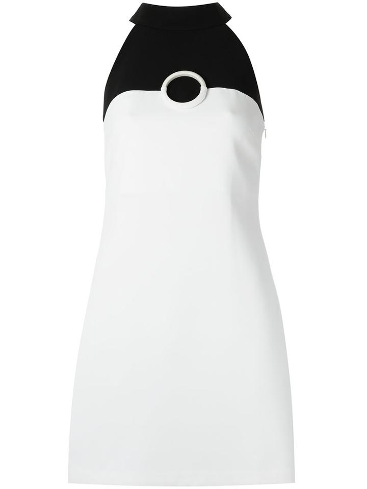 Egrey - Bicolor Dress - Women - Polyester - 42, Black, Polyester