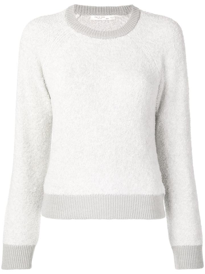 Rag & Bone Textured Sweater - Grey