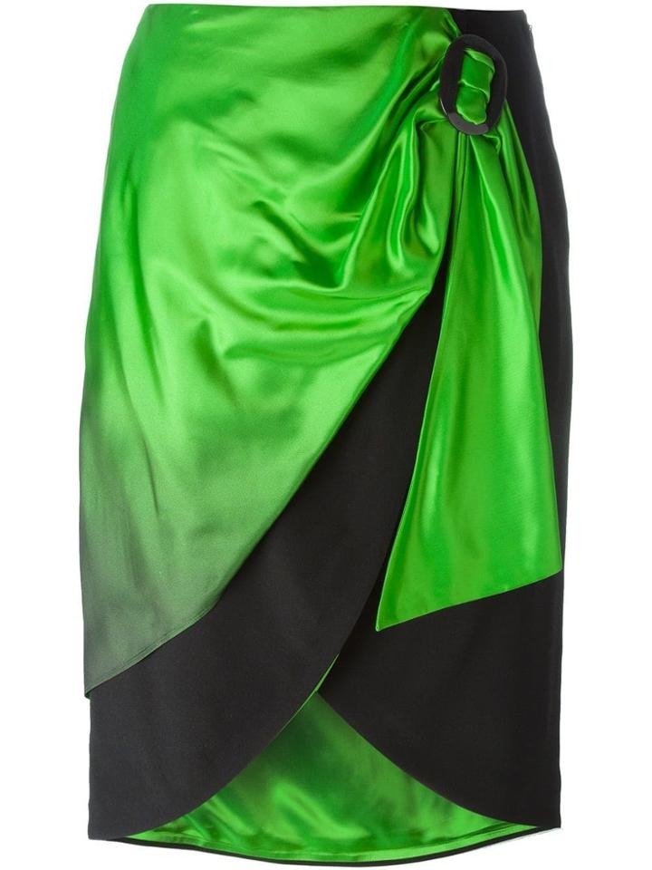 Maison Margiela Asymmetric Wrap Skirt - Black