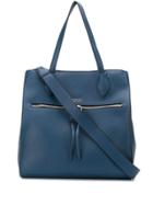 Tosca Blu Textured Shoulder Bag - Blue