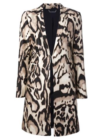 Diane Von Furstenberg 'mahala' Leopard Print Coat