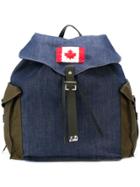 Dsquared2 Denim Backpack - Blue