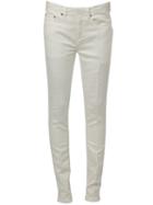 Neil Barrett Classic Skinny Jeans, Men's, Size: 31, White, Cotton/nylon/polyurethane