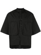 Oamc Layered Shortsleeved Shirt - Black