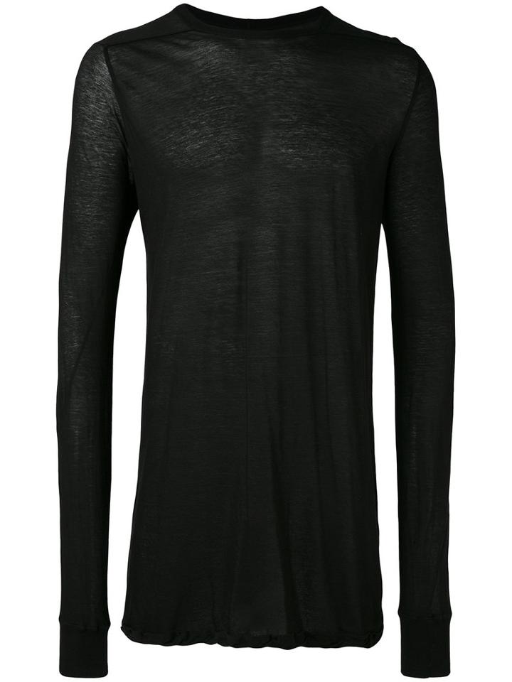 Rick Owens - Level T-shirt - Men - Cotton - L, Black, Cotton