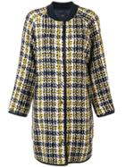 Steffen Schraut Woven Plaid Jacket - White