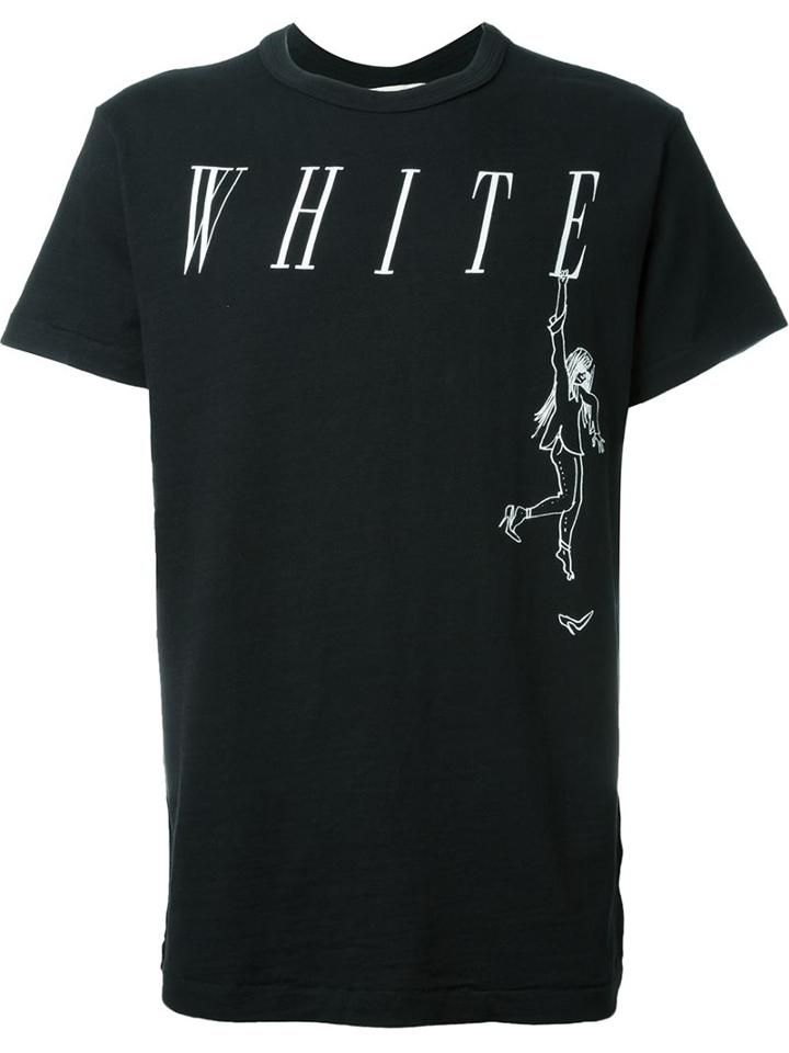 Off-white 'girl Loosing Shoes' T-shirt