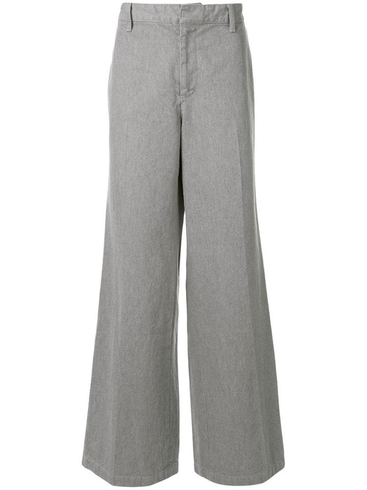 Undercover Wide-leg Tailored Trousers - Grey