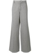 Undercover Wide-leg Tailored Trousers - Grey