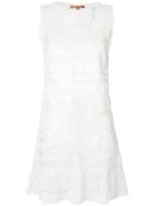 Ermanno Scervino Sheer Lace Beach Dress - White