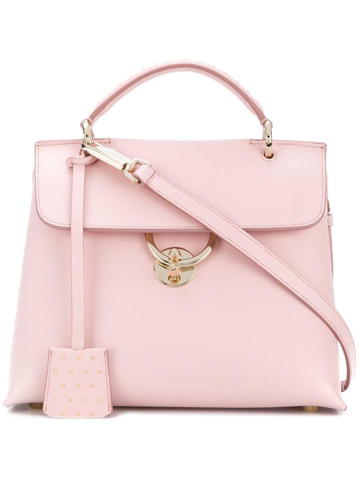 Salvatore Ferragamo Jet Set Tote Bag - Pink & Purple