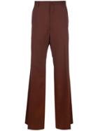 Lanvin Flared High Waisted Trousers
